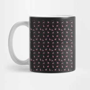 American Flag Dogs Mug